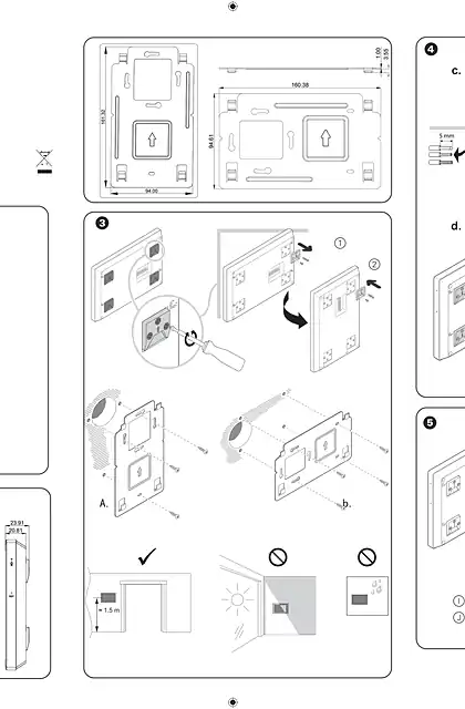 schneider施耐德SpaceLogic KNX Touch IP 7 - 说明书